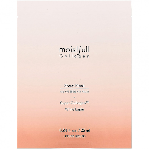 Etude, Moistfull Collagen, Beauty Sheet Mask, 1 Sheet, 0.84 fl oz (25 ml) #1