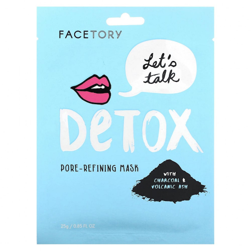 FaceTory, Detox, маска для очищения пор, 1 шт., 25 г (0,85 жидк. Унции) #1