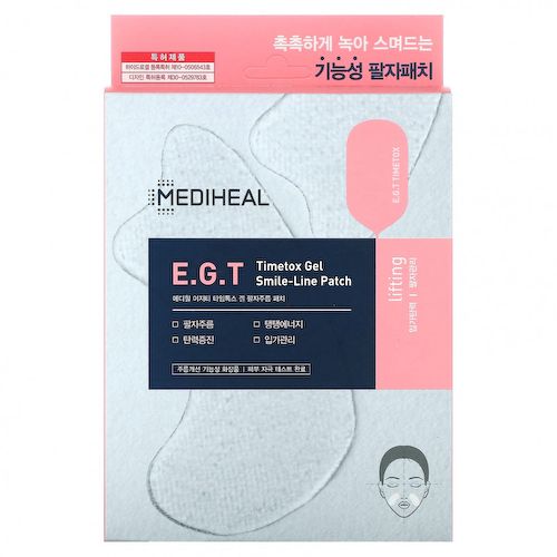 Mediheal, EGT Timetox, гель-патч от линии улыбки, 5 патчей по 1,37 г #1