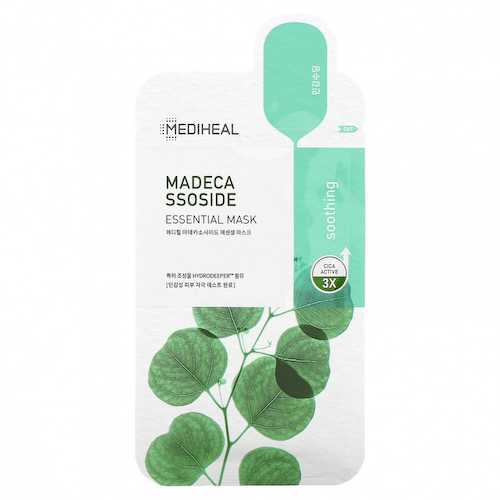 Mediheal, Madecassoside, Essential Beauty Mask, 4 шт., По 24 мл (0,81 жидк. Унции) #1