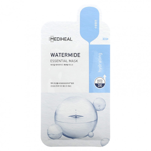 Mediheal, Watermide, Essential Beauty Mask, 1 шт., 24 мл (0,81 жидк. Унции) #1