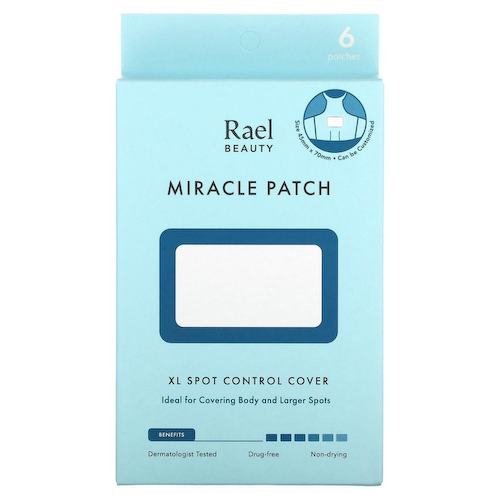 Rael, Inc., Beauty, Miracle Patch, покрытие для борьбы с пятнами, XL, 6 патчей #1