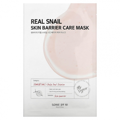 SOME BY MI, Real Snail, маска для ухода за кожей, 1 шт., 20 г (0,7 унции) #1