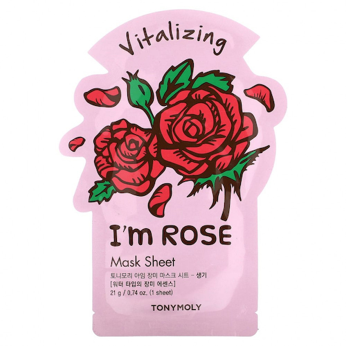 Tony Moly, I'm Rose, Vitalizing Beauty Mask, тканевая маска, 1 шт., 21 г (0,74 унции) #1