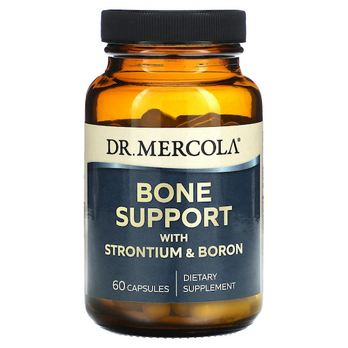 Dr. Mercola, Поддержка костей со стронцием и бором, 60 капсул #1