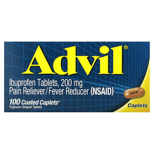 Advil, Таблетки ибупрофена, 200 мг, 100 капсул, покрытых оболочкой #1