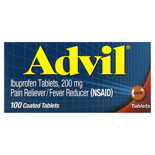 Advil, Таблетки ибупрофена, 200 мг, 100 таблеток, покрытых оболочкой #1