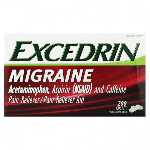 Excedrin, Мигрень`` 200 капсул #1