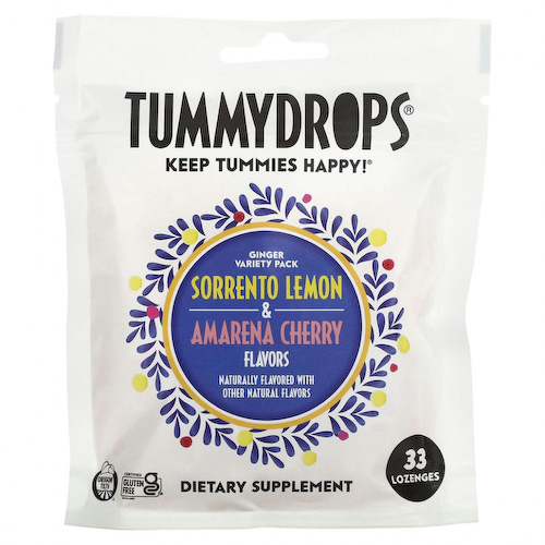 Tummydrops, Органический имбирь, 33 пастилки #1