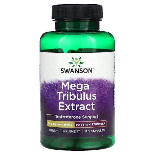 Swanson, Экстракт Mega Tribulus, 250 мг, 120 капсул #1