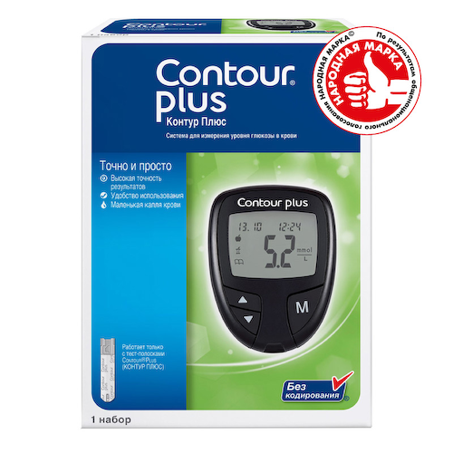 Contour Plus Глюкометр #1