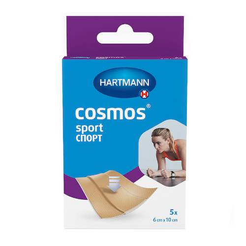 Cosmos Sport Пластырь эластичный 6 см х 10 см 5 шт #1