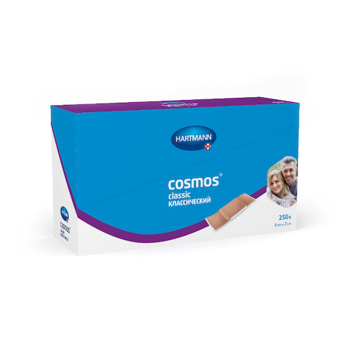Cosmos Strips Пластырь текстильный 6 см х 2 см 50 шт #1