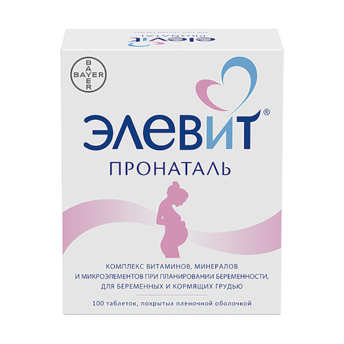 Элевит Пронаталь таблетки 100 шт #1