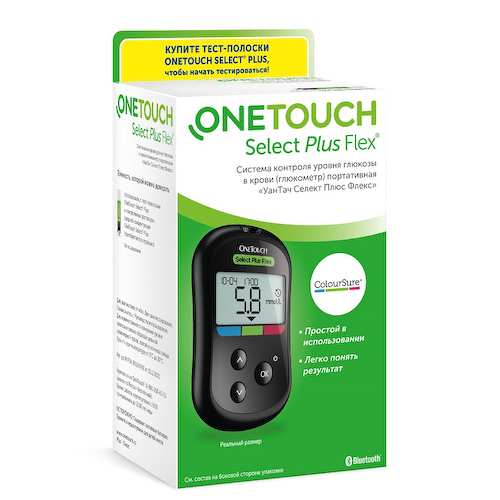 OneTouch Select Plus Flex Глюкометр #1