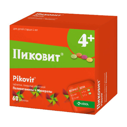 Пиковит таблетки 60 шт #1