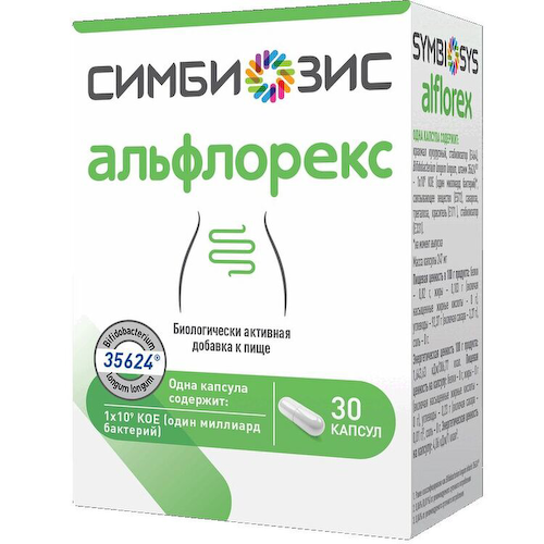 Симбиозис Альфлорекс капсулы 30 шт #1