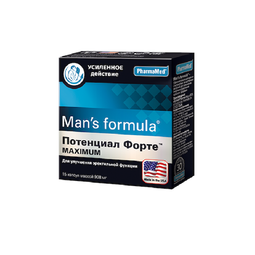 Man's formula Потенциал Форте Максимум капсулы 15 шт #1