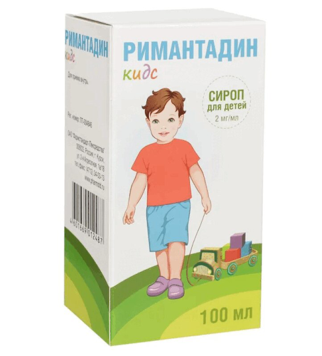 Римантадин Кидс 2 мг/мл сироп для детей 100 мл #1