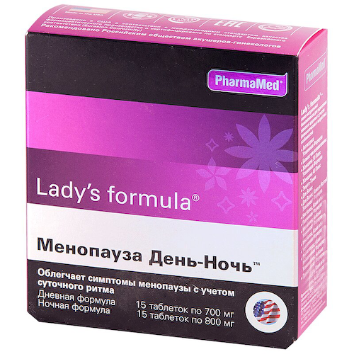 Lady's Formula Менопауза День-Ночь таблетки 15 шт+15 шт #1