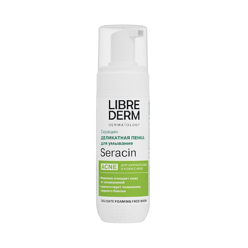 Librederm Seracin Пенка для умывания деликатная 160 мл #1