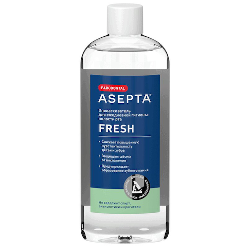 Asepta Fresh Ополаскиватель для полости рта от чувствительночти зубов 250 мл #1