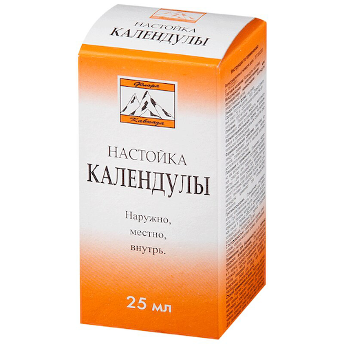 Календулы настойка внутрь, местно и наружно 25 мл #1