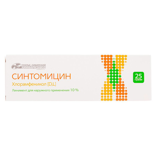 Синтомицин 10% линимент для наружного применения 25 г #1