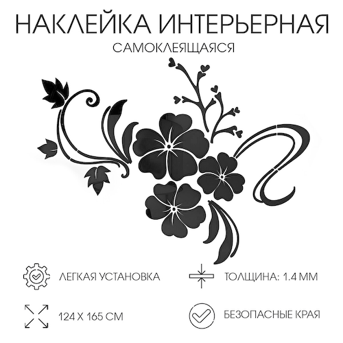 Набор наклеек интерьерных take it easy #1