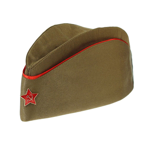 Пилотка детская с красным кантом, р. 52–55 см #1