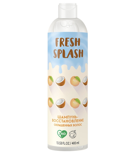 Fresh Splash Шампунь-восстановление окрашенных волос,400 мл #1
