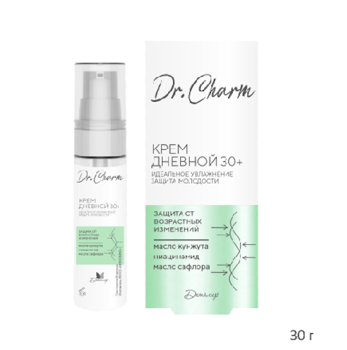 Dr.CHARM Крем дневной 30+ ИДЕАЛЬНОЕ УВЛАЖНЕНИЕ ЗАЩИТА МОЛОДОСТИ, 30г #1