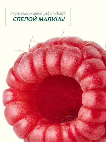 Гель для душа, увлажнение и уход, аромат малины, 250 мл, рябина #1