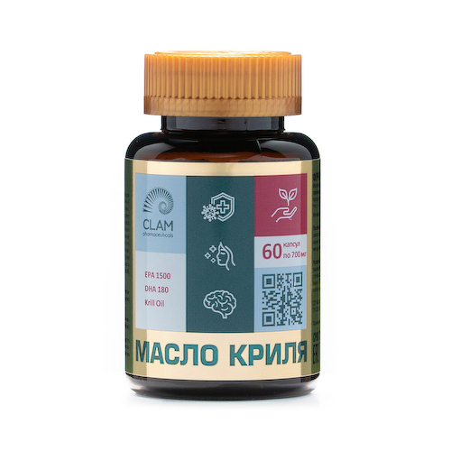 Масло криля - Сердце и сосуды - комплекс биодоступных Омега-3 и астаксантина - 60 капсул #1