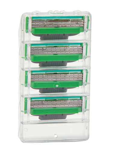 Сменные кассеты gillette mach3 зеленые, 12 шт #1