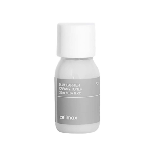 Миниатюра Барьерный кремовый тонер Celimax Dual Barrier Creamy Toner 20 мл #1