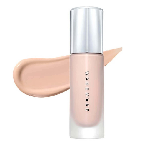 Матовый тональный флюид для лица WAKEMAKE Water Velvet Cover Foundation SPF38 PA++ 22 Neutral #1