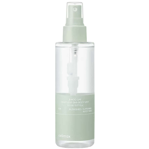 Мист для тела с BHA против акне Celimax Ji Woo Gae Heartleaf BHA Body Mist #1