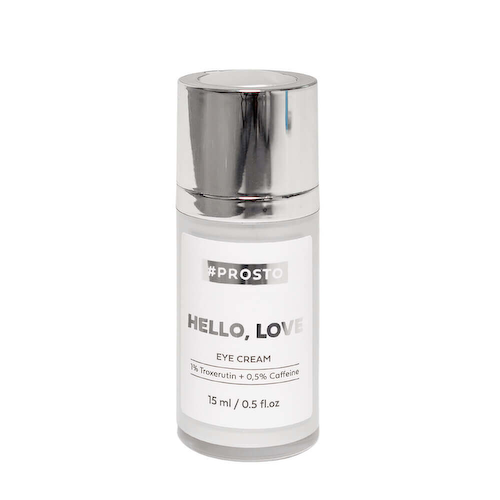 Тонизирующиуй крем от тёмных кругов вокруг глаз PROSTO HELLO, LOVE Eye Cream #1