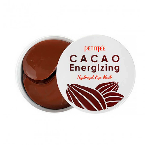 Тонизирующие гидрогелевые патчи с какао Petitfee Cacao Energizing Hydrogel Eye Patch #1