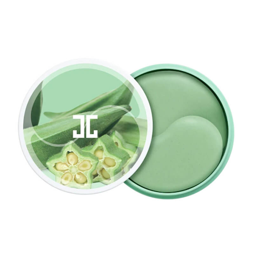 Укрепляющие гидрогелевые патчи с экстрактом плодов окры JayJun Okra Eye Gel Patch #1