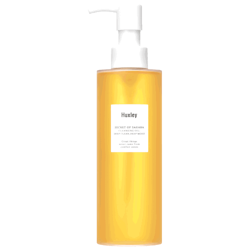 Легкое гидрофильное масло с кактусом Huxley Cleansing Oil Deep Clean Deep Moist #1