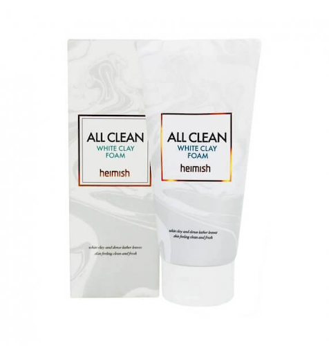 Глиняная пенка для глубокого очищения пор Heimish All Clean White Clay Foam 30 мл #1