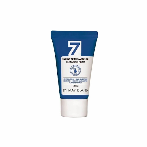 Очищающая пенка с гиалуроновой кислотой May Island 7 Days Secret 4D Hyaluronic Cleansing Foam 30 мл #1