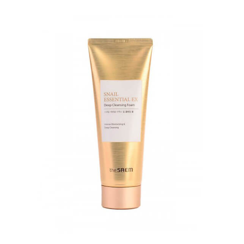 Регенерирующая пенка для умывания The Saem Snail Essential EX Deep Cleansing Foam #1
