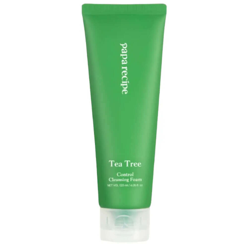 Себорегулирующая пенка с чайным деревом Papa Recipe Tea Tree Control Cleansing Foam #1