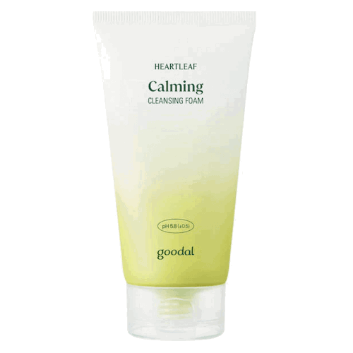 Слабокислотная пенка с хауттюйнией Goodal Heartleaf Calming Cleansing Foam #1