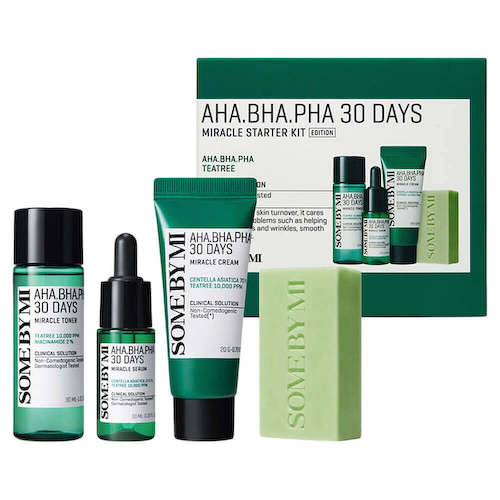 Набор с кислотами для проблемной кожи Some By Mi AHA-BHA-PHA 30 Days Miracle Starter Kit #1