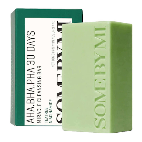 Очищающее мыло с кислотами Some By Mi AHA-BHA-PHA 30 Days Miracle Cleansing Bar #1