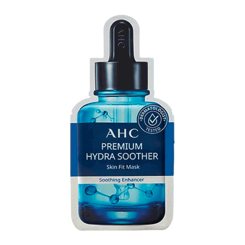 Интенсивная увлажняющая маска для чувствительной кожи AHC Premium Hydra Soother Skin Fit Mask #1